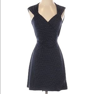 🛑TEMPORARY HOLD🛑 NWOT George Polka Dot Vintage Style Wrap Dress